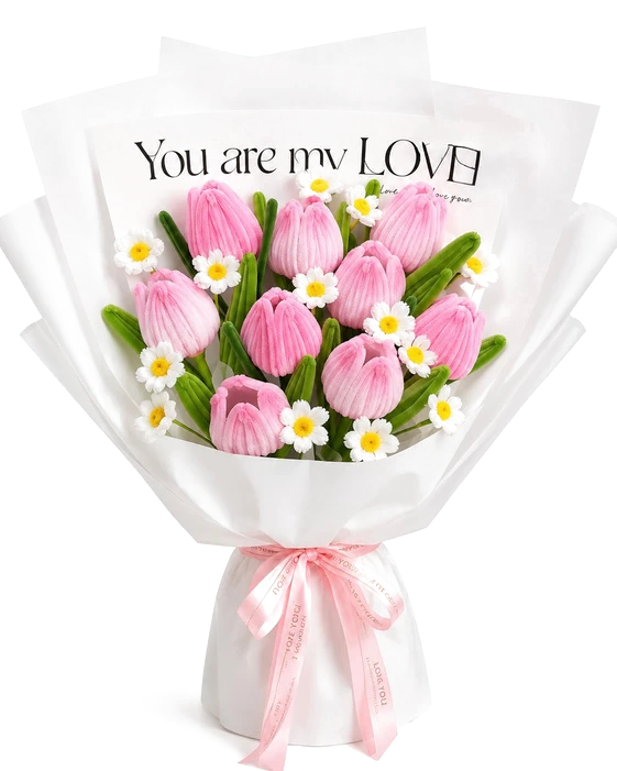 You are my LOVE Bouquet Pink